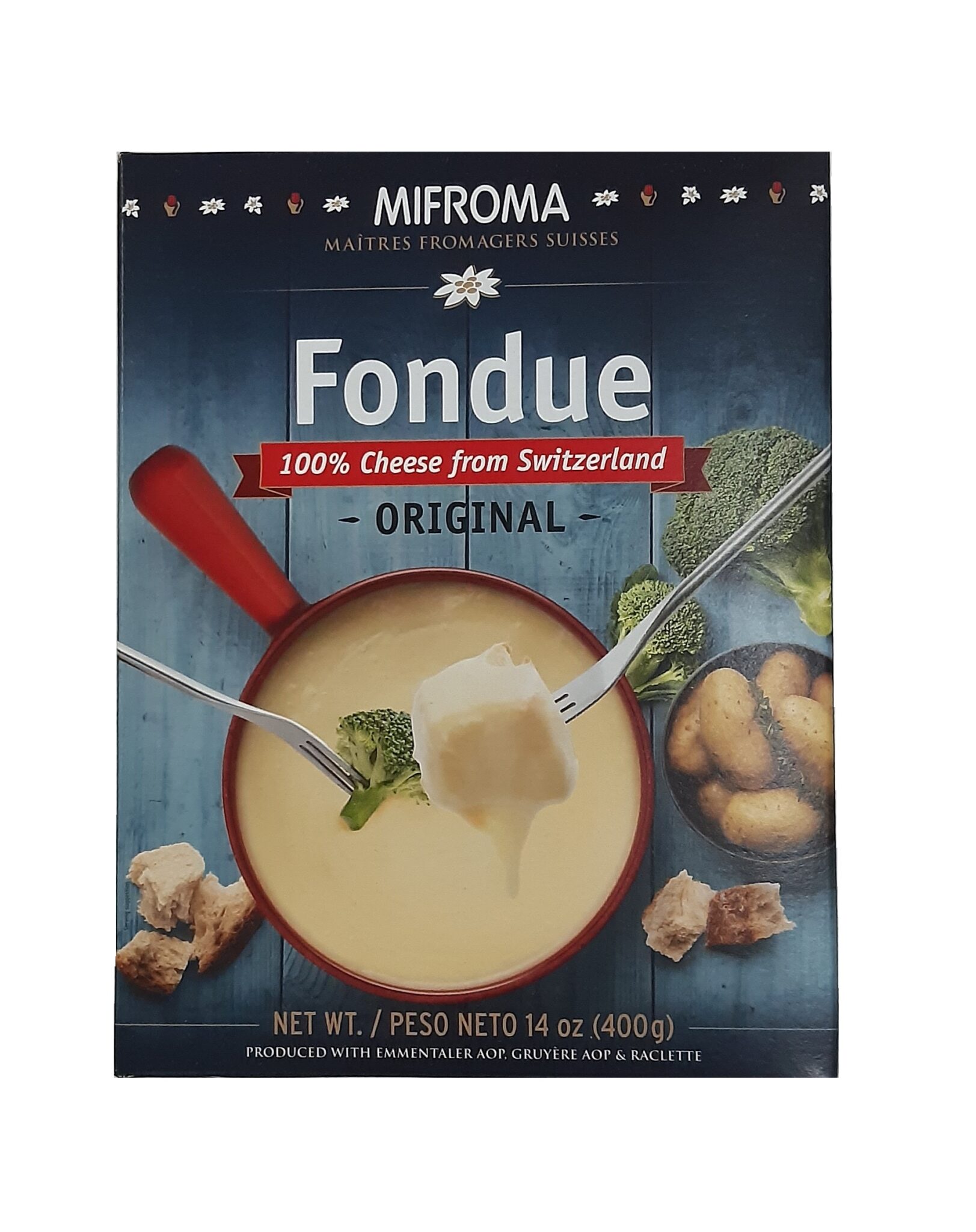 Swiss Fondue Mix Original 'Mifroma' / 400g Pack - Phuket Food